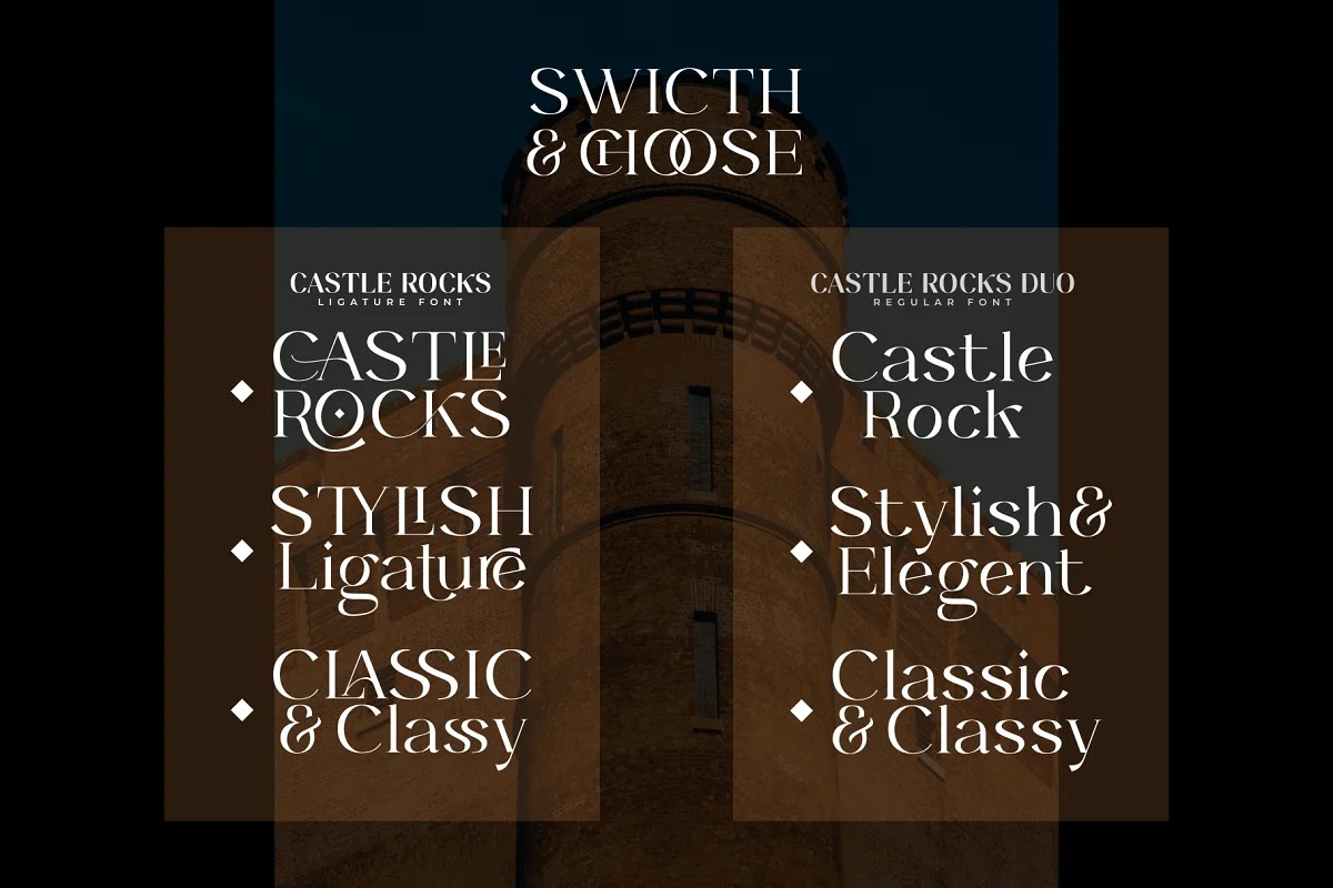 Castle Rocks Font Free Download