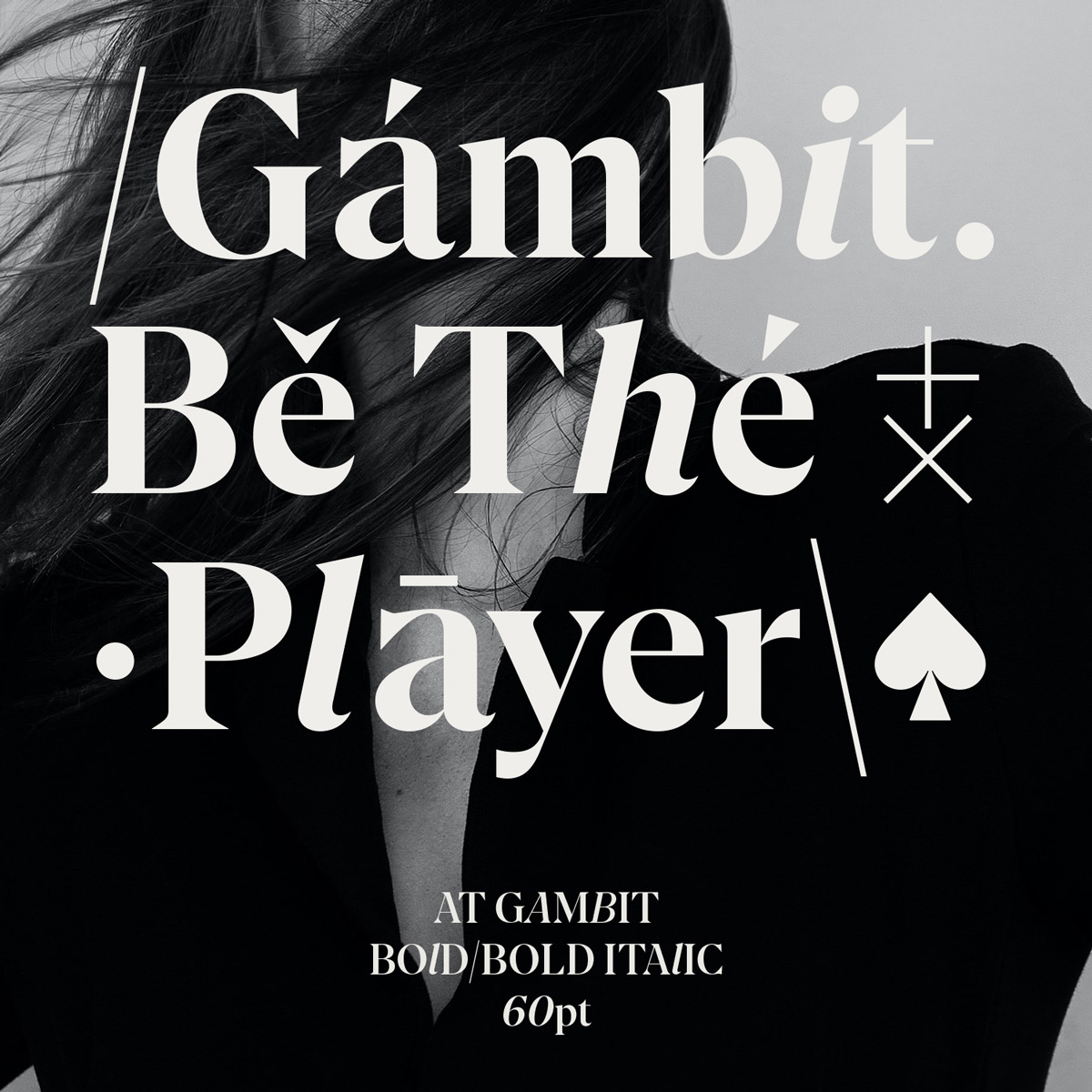 At Gambit Font Family Preview 3