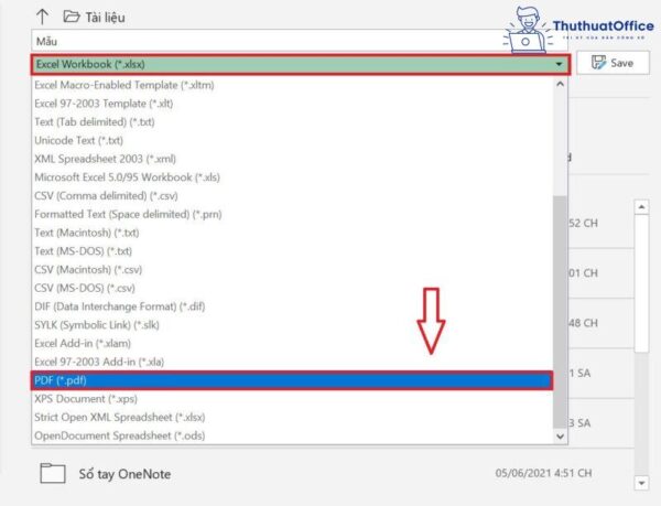 Chuyển file Excel sang PDF giữ nguyên định dạng