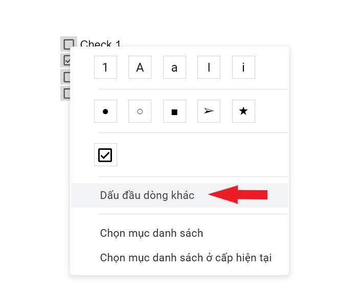 2 phút thuần thục cách tạo checklist trong Google Docs 8