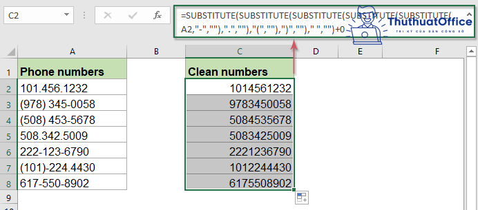 Những cách định dạng số trong Excel 4