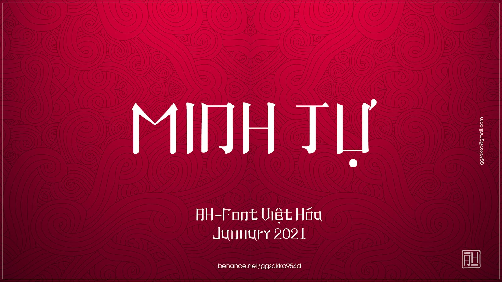Font chữ Minh Tự Việt Hóa cực đẹp