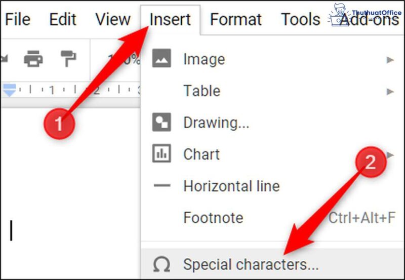 cách tích hợp Icons8 vào Google Docs 01