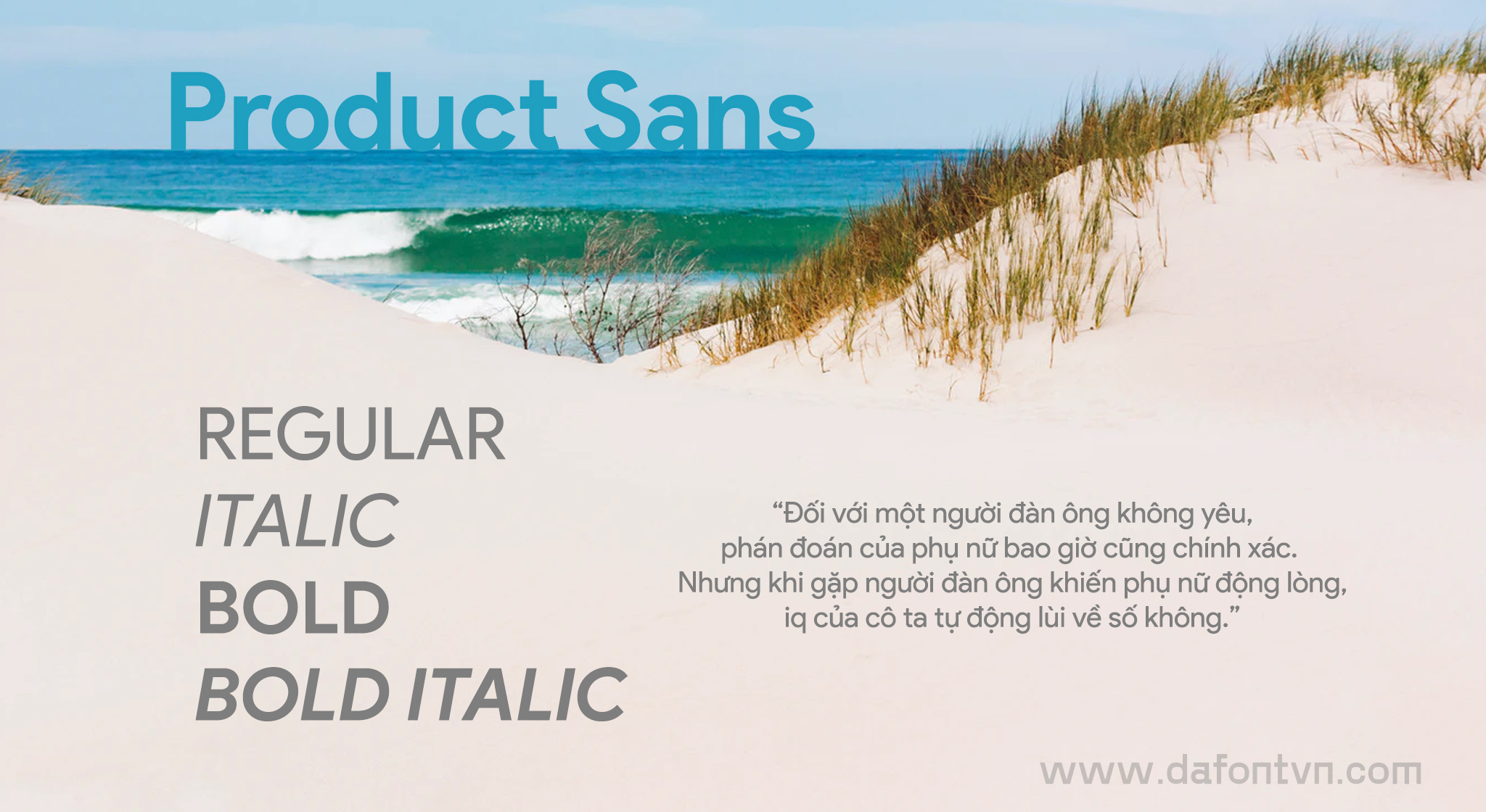 Tải font Product Sans Việt Hóa miễn phí