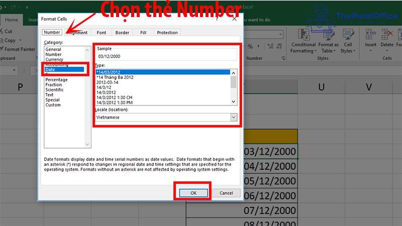 Những cách định dạng số trong Excel 6